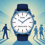 combien dure une séance de kiné montre et patients illustration