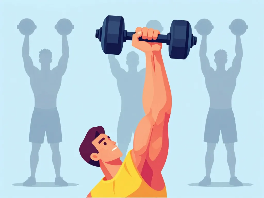 illustration muscles bras curl marteau haltères et variantes