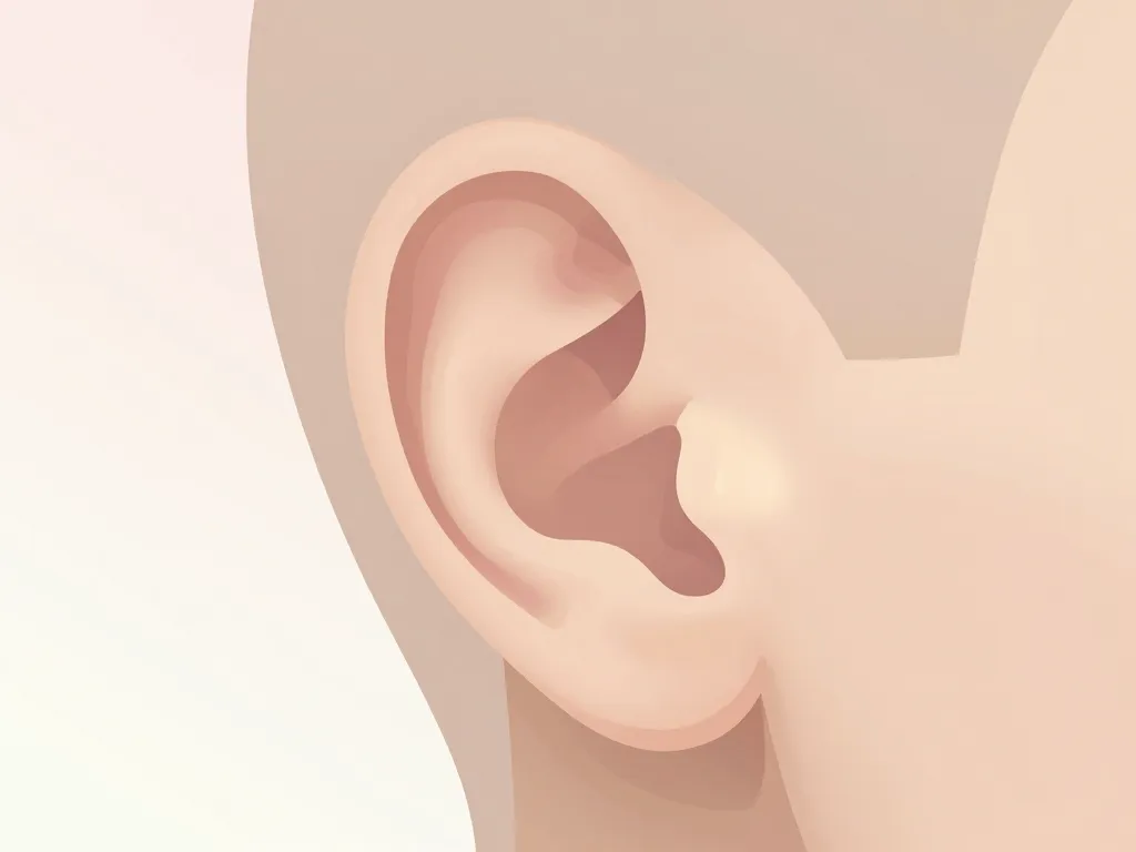 zone anti tragus sur oreille