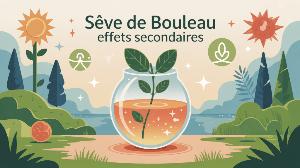 effet secondaire seve de bouleau scene naturelle vigilance