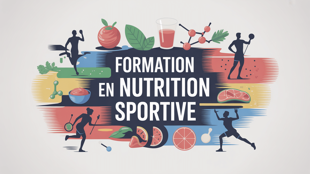 illustration formation en nutrition sportive sport et alimentation