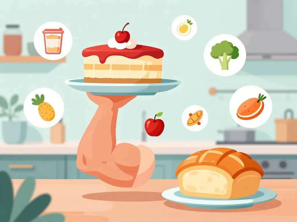 gateau musculation versus patisserie classique nutrition