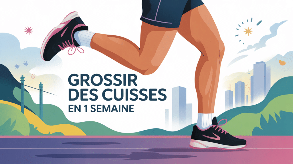 grossir des cuisses en 1 semaine jambes athlétiques