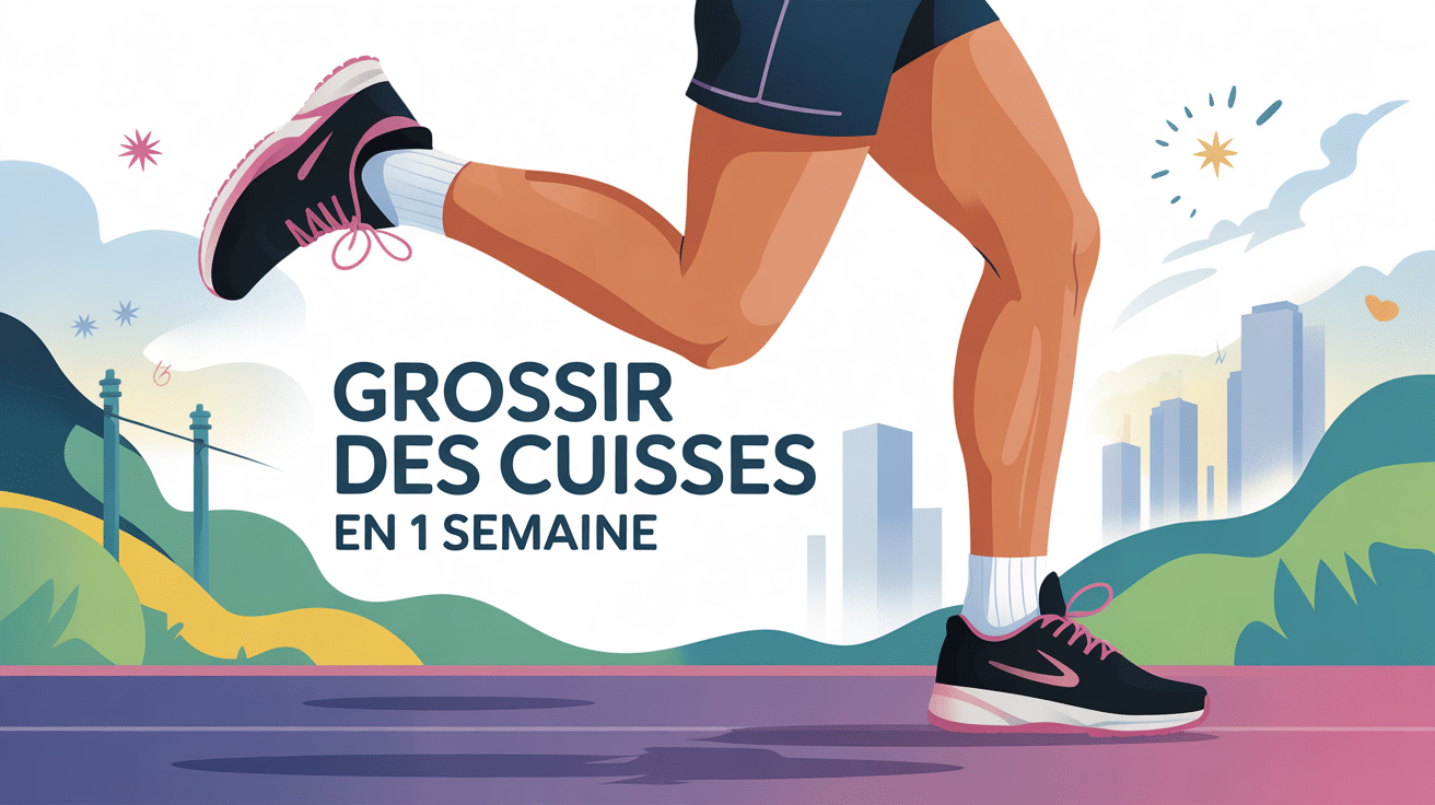 grossir des cuisses en 1 semaine jambes athlétiques