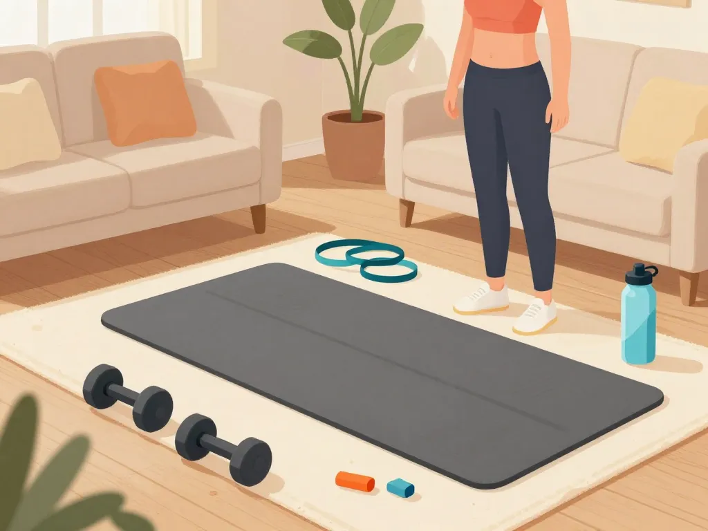 musculation dans la maison setup matériel