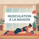 musculation dans la maison, personne s'entraîne intérieur moderne