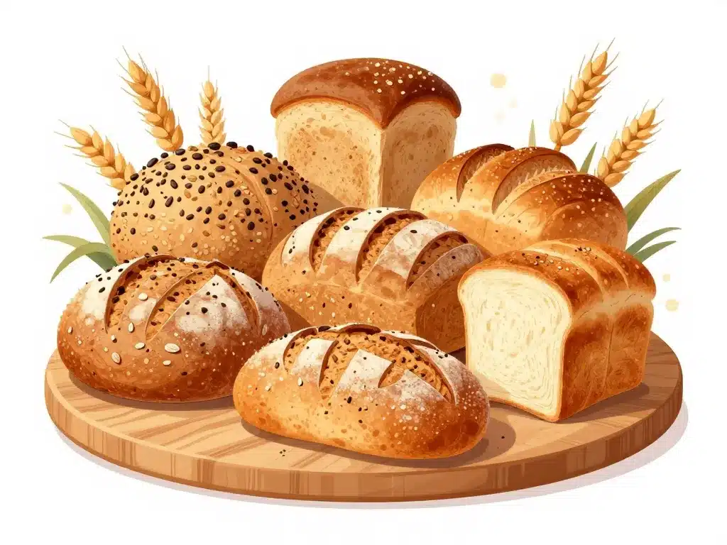 pain healthy différents types de pain sains comparés