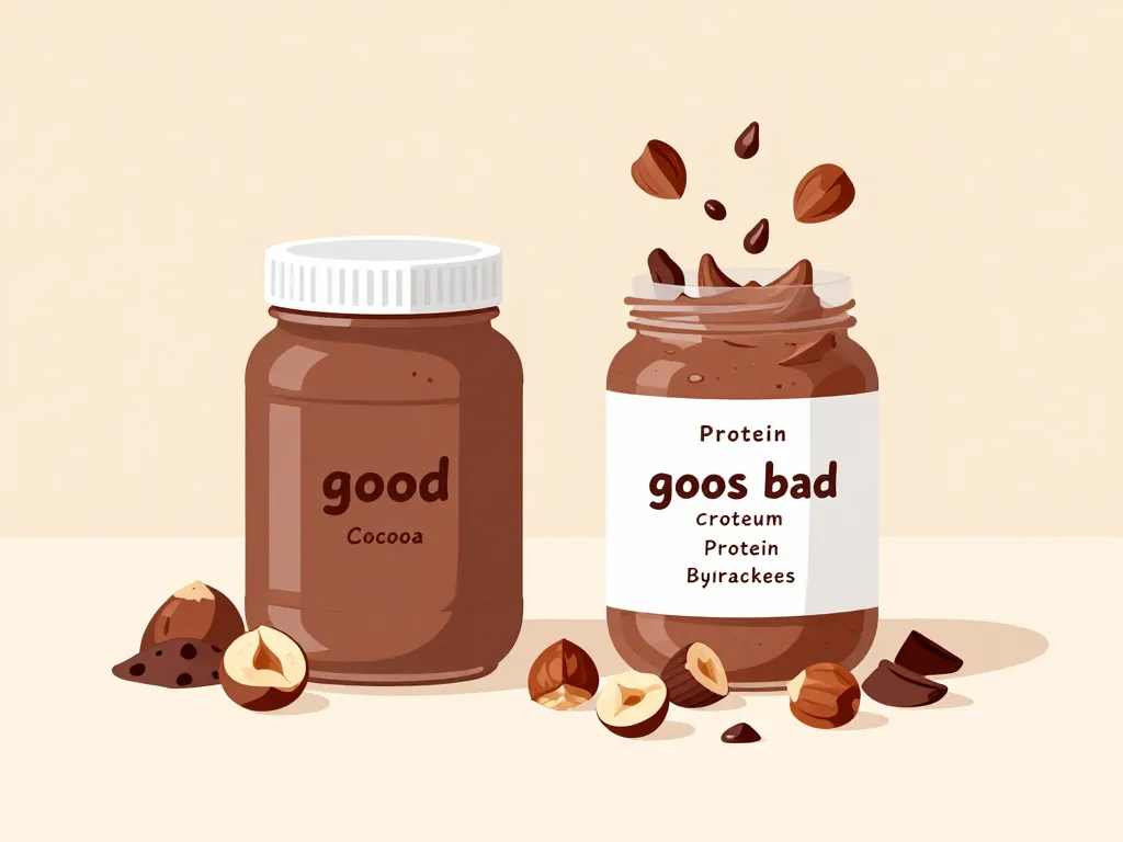 pâte a tartiner proteinee deux pots composition bonne et mauvaise