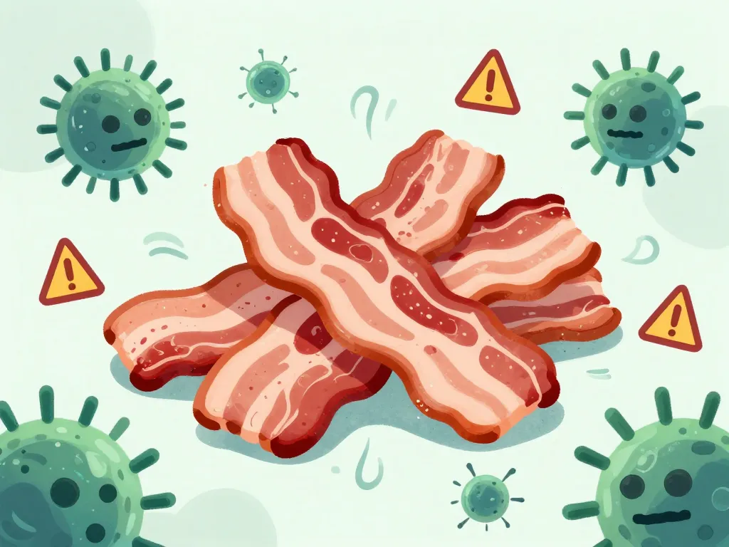 peut on manger des lardons périmés risques bactéries