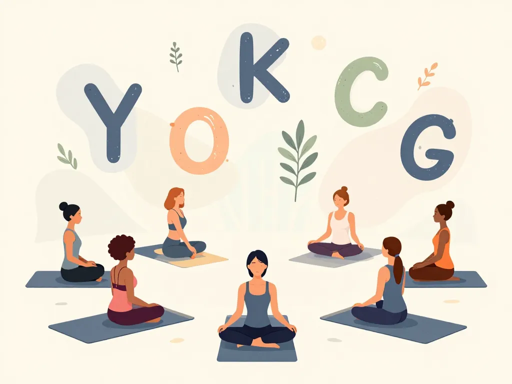 Image éditoriale postures de yoga 6 lettres contexte