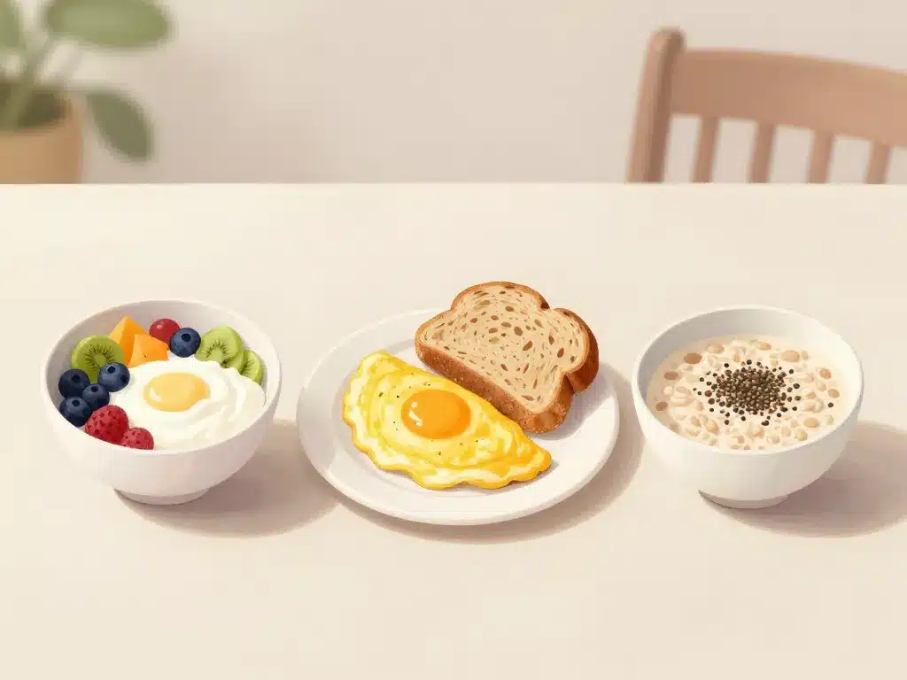 exemples petits déjeuners idéaux bowls omelette overnight oats