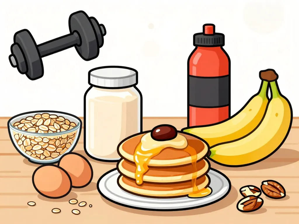 ingrédients pancakes prise de masse musculation