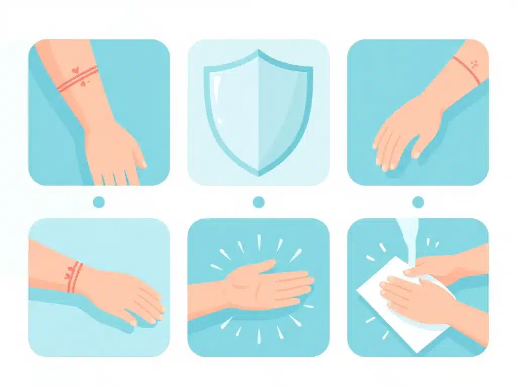 Protection tatouage piscine et cicatrisation