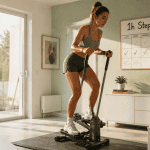 1h de stepper par jour resultats femme sportive salon