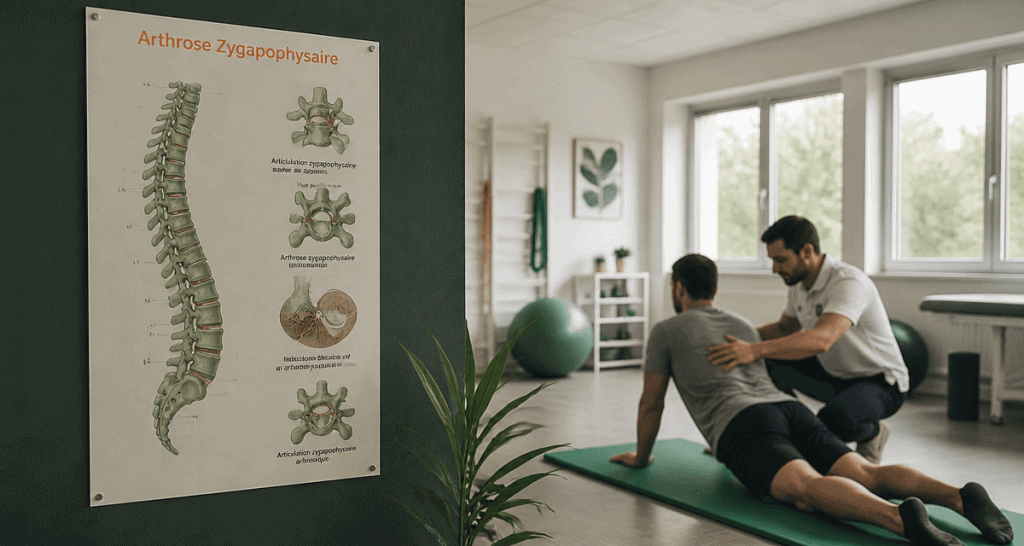 Exercice kiné pour arthrose zygapophysaire