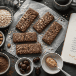 barres de cereales proteinees choco avoine sur table