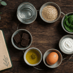 les 7 groupes d aliments tableau en bols sur table