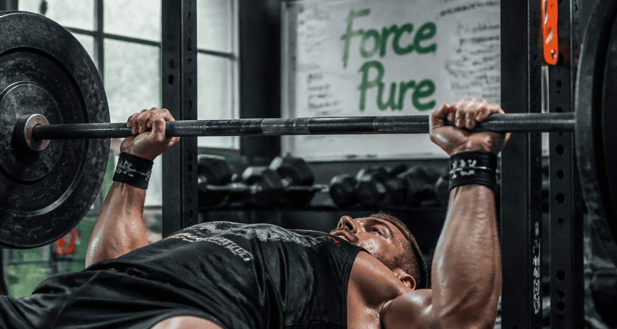 musculation pour la force athlète développé couché