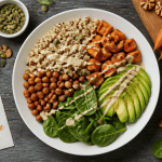 nourriture healthy assiette quinoa avocat