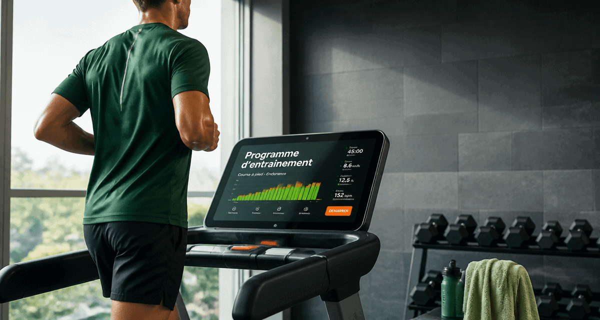 programme pour tapis de course sur tapis moderne