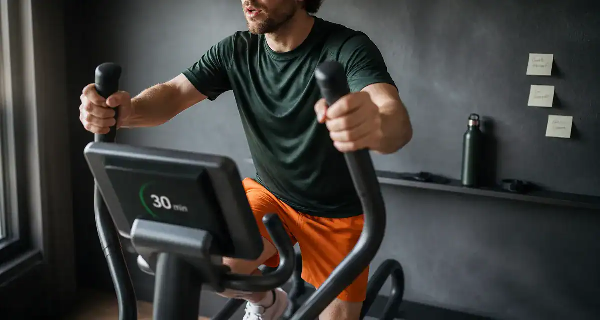 30 minutes de velo elliptique par jour brûlent 400 calories