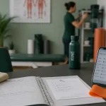 Acromioplastie de l’épaule et arret de travail : planning de rééducation, dossier médical et écharpe de soutien