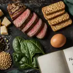 aliments riches en phenylalanine sur table