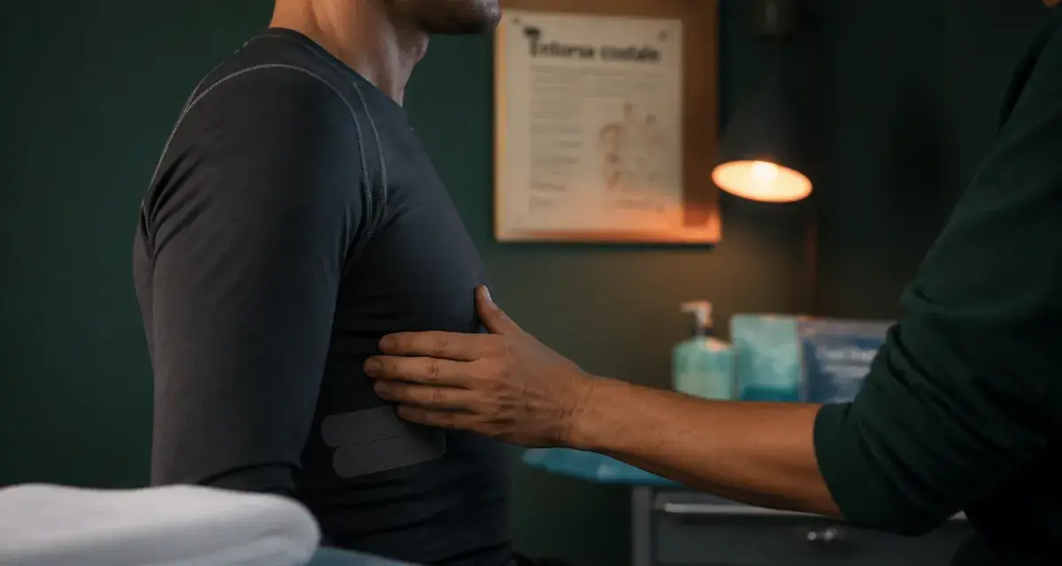 Entorse costale combien de temps : kinésithérapie et strapping sur thorax