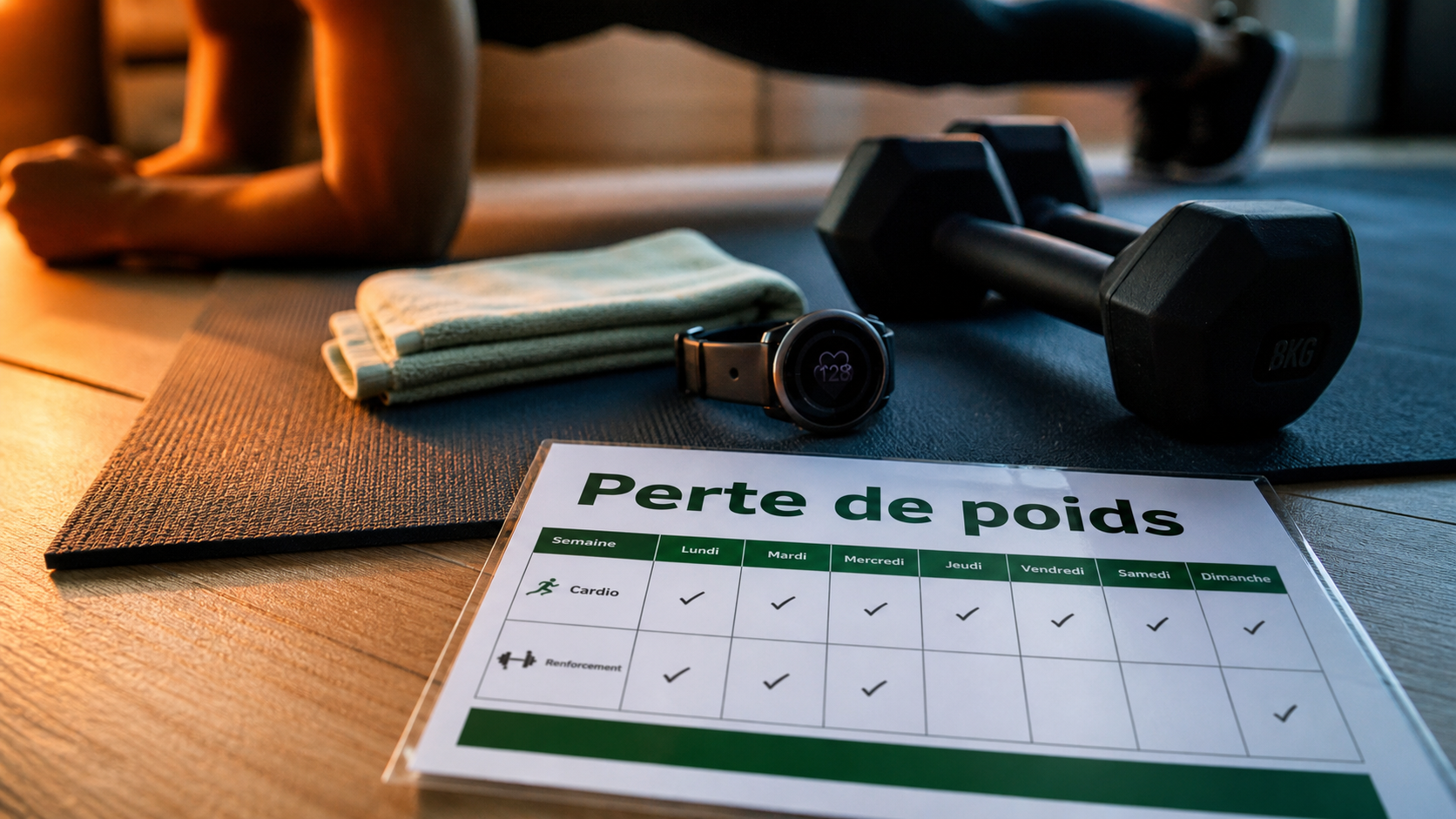 Maigrir par le sport programme : cardio et renforcement