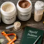 meilleur proteine prise de masse whey isolate gainer table