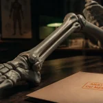 Membre inferieur du corps humain : anatomie genou et cheville, modèle de laboratoire