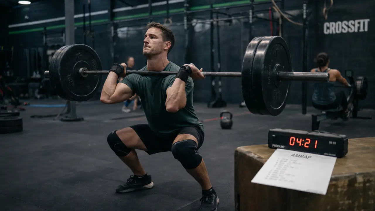 Programme crossfit débutant, séances AMRAP en box