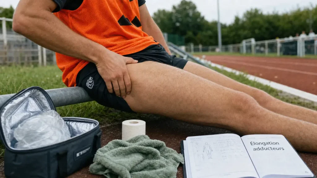 Élongation adducteur : reconnaissance et reprise sportive