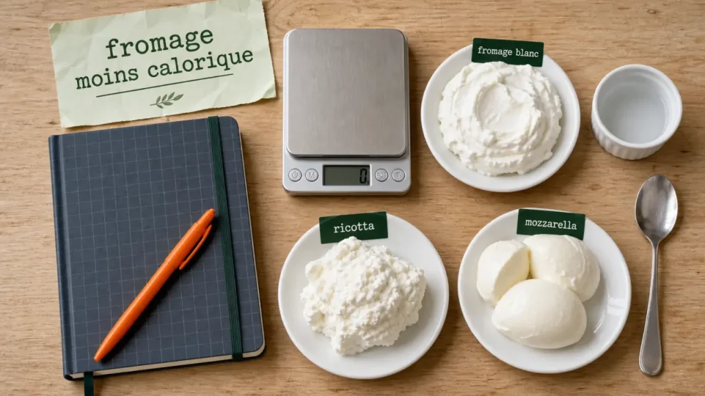 Fromage le moins calorique : classement, astuces et repères nutritionnels