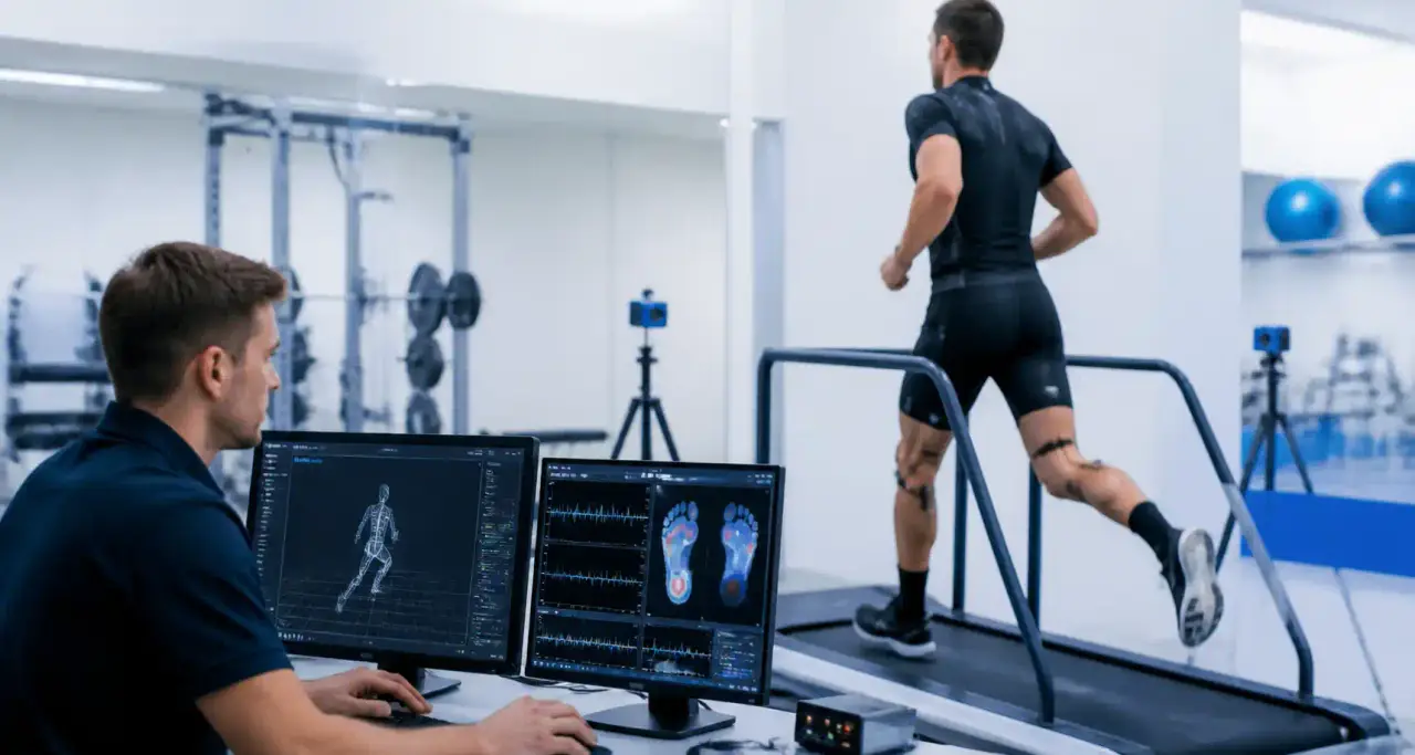 Analyse biomécanique de la foulée en laboratoire de sport-science