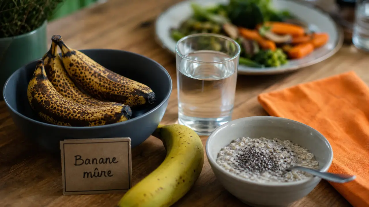 la banane constipe t elle : bananes mûres, fibres et transit intestinal