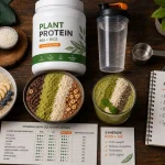 Meilleur proteine vegan pois + riz, BCAA et digestion en poudre vegan