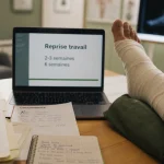 Opération hallux valgus : durée arrêt travail 2-3 à 6 semaines
