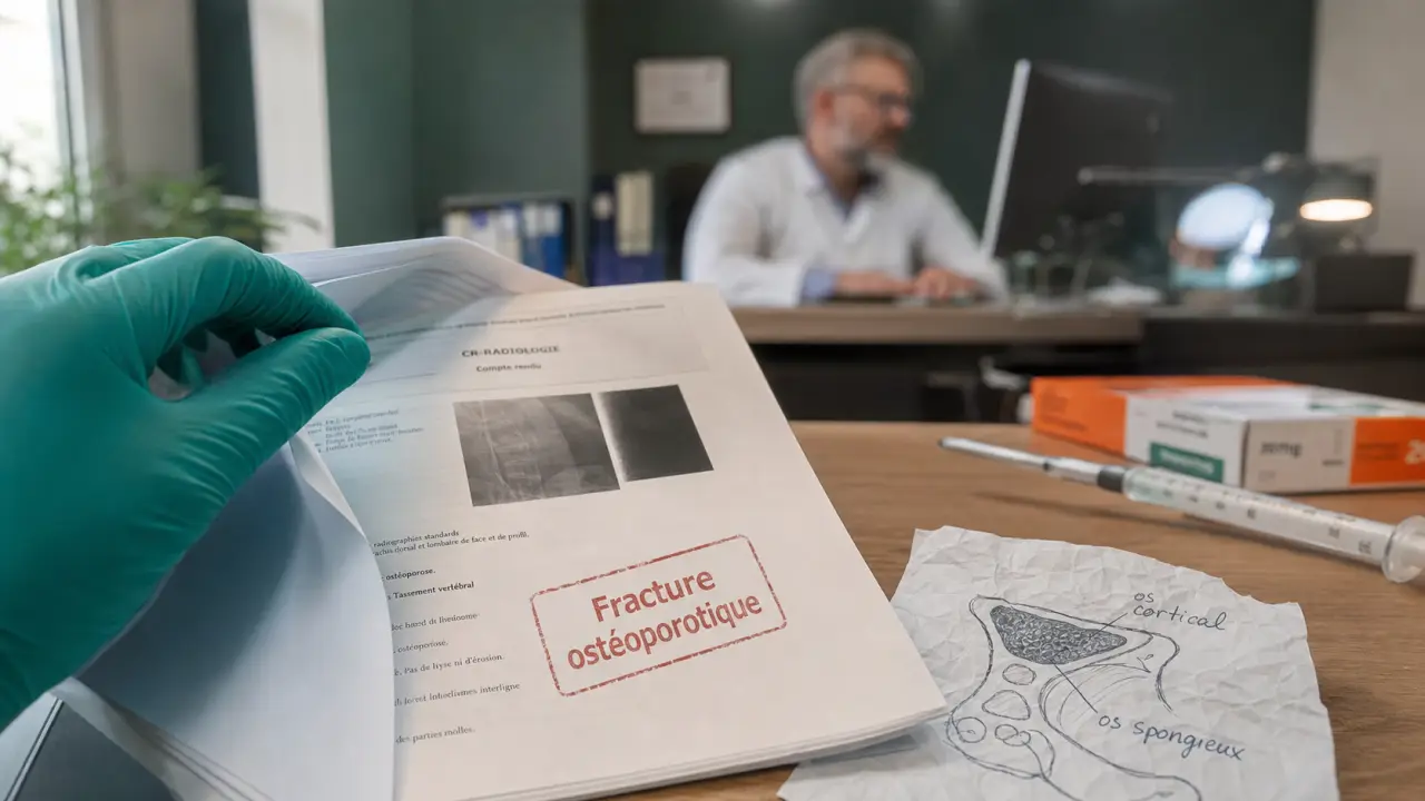 Ostéoporotique def : diagnostic de fracture ostéoporotique et risque osseux