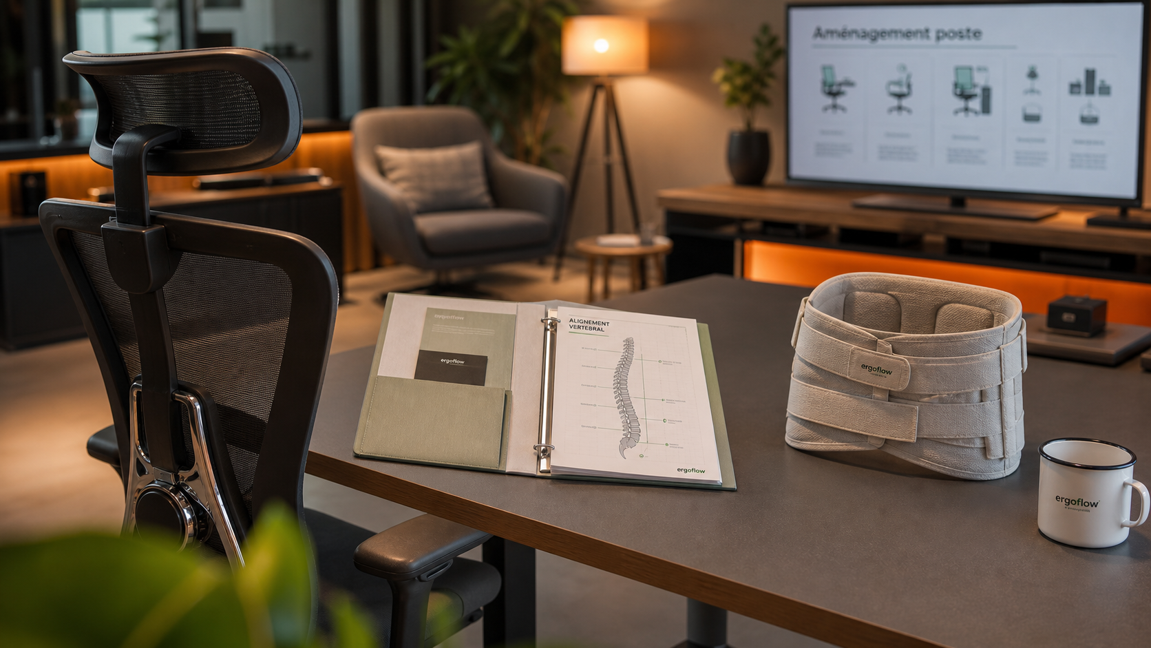 Peut-on travailler avec une discopathie dégénérative : bureau ergonomique et support lombaire