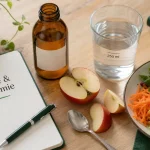 Régime et vinaigre de cidre : flacon 10 ml par jour