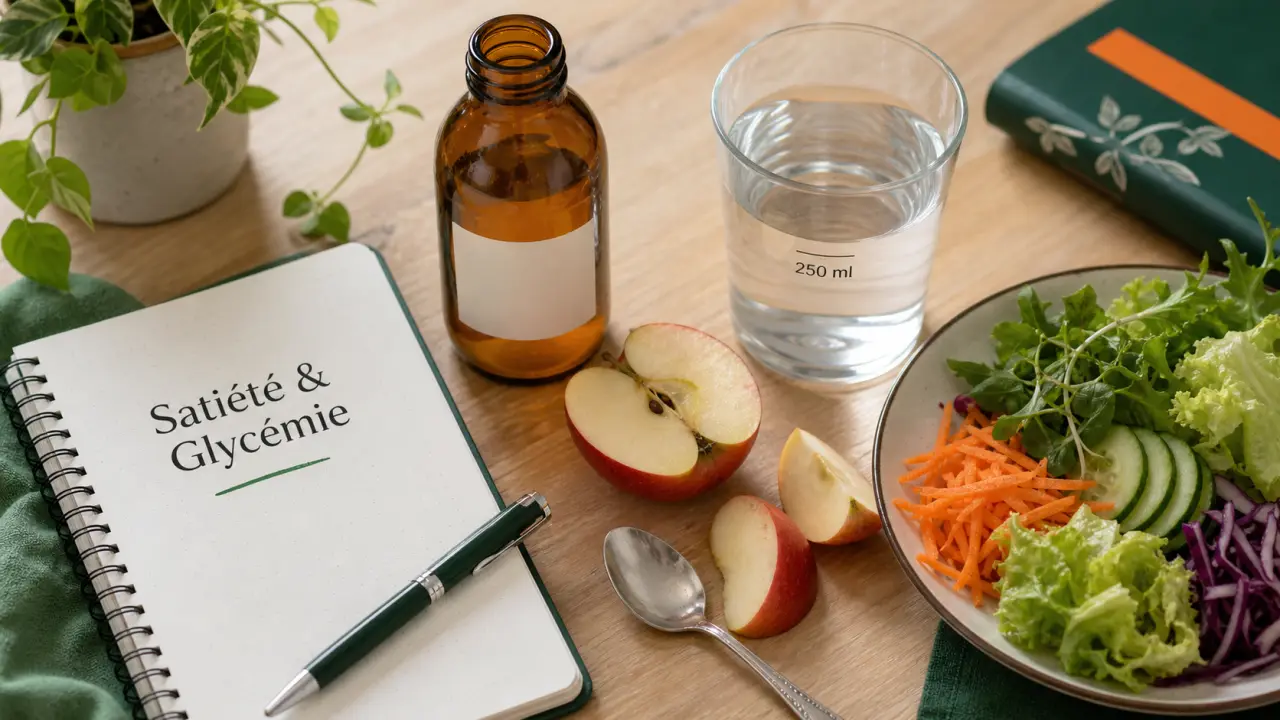 Régime et vinaigre de cidre : flacon 10 ml par jour