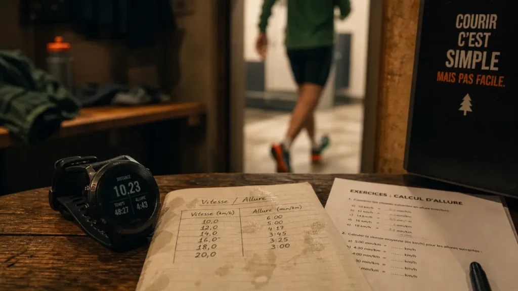Vitesse ou allure en course à pied : le bon repère pour calculer son chrono