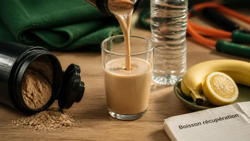 Boisson de récupération sportive : pourquoi miser sur les 15 minutes, les protéines et les glucides ?