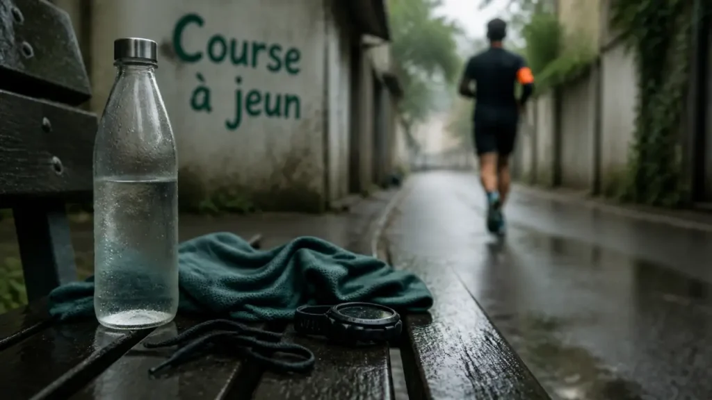 Courir à jeun le matin : jusqu’à 1h30, à allure modérée, puis petit-déjeuner