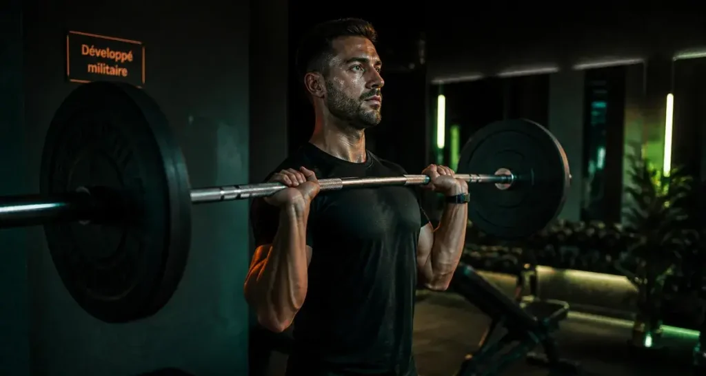 Développé militaire : 5 règles techniques pour bâtir des épaules massives sans douleur