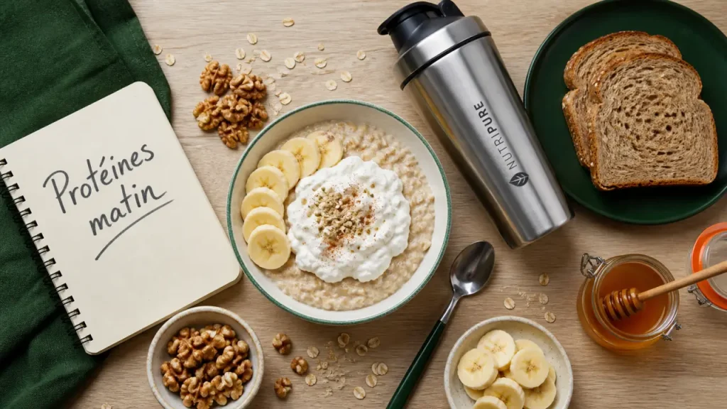 Petit déjeuner musculation : 20 à 40 g de protéines sans alourdir la digestion