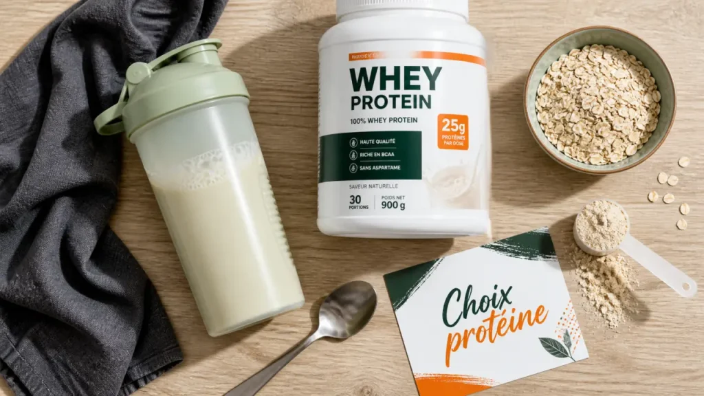 Whey, végétale ou caséine : quelle protéine choisir selon votre objectif ?