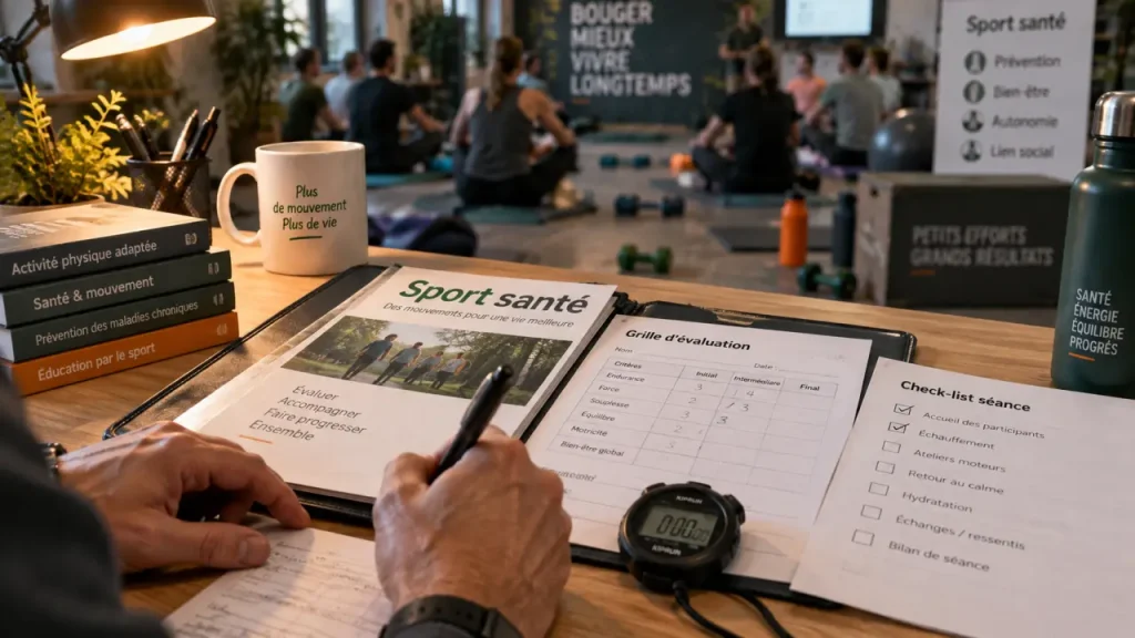 Formation sport santé : les critères qui déterminent le bon parcours professionnel